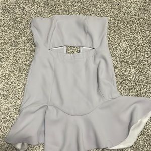 White fox XS dress